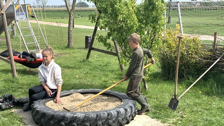 Spielplatz - Vodatent Boerencamping Swarthoeve