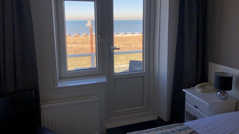 Kleine tweepersoonskamer met zeezicht - Hotel Zee en Duin
