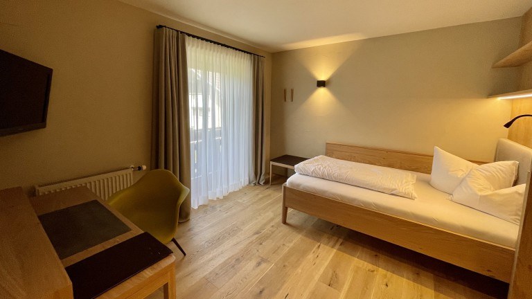 Eenpersoonskamer - Hotel Apartments Alpenrose