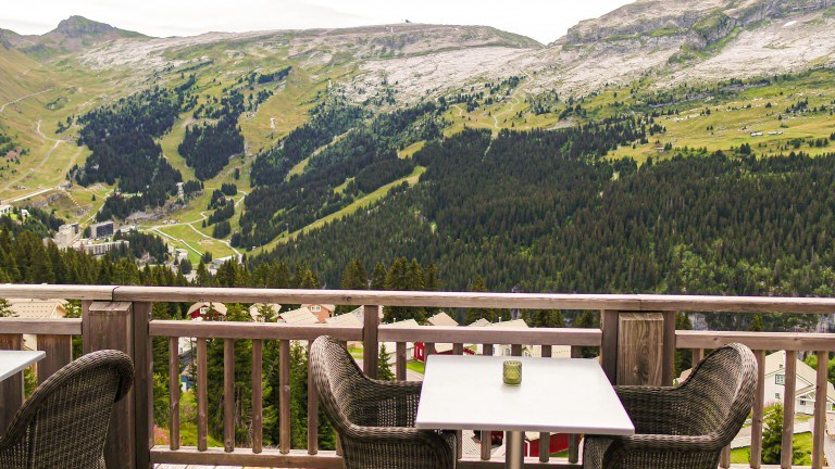 Aussicht - Dormio Resort les Portes du Grand Massif
