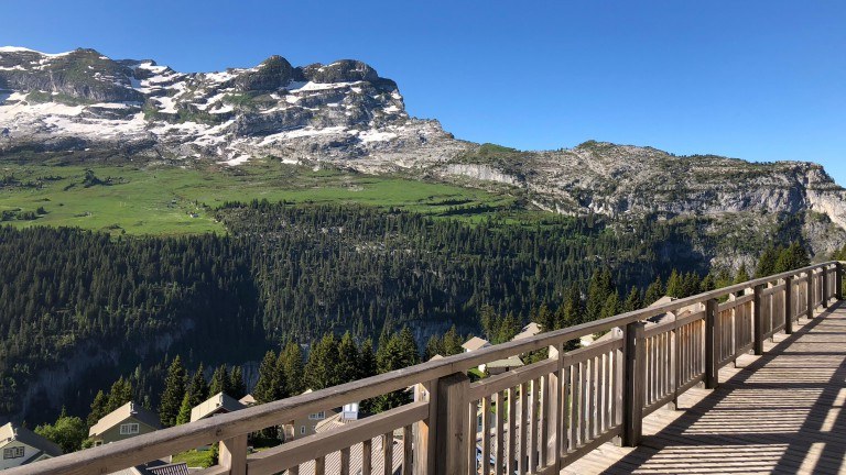 Aussicht - Dormio Resort les Portes du Grand Massif