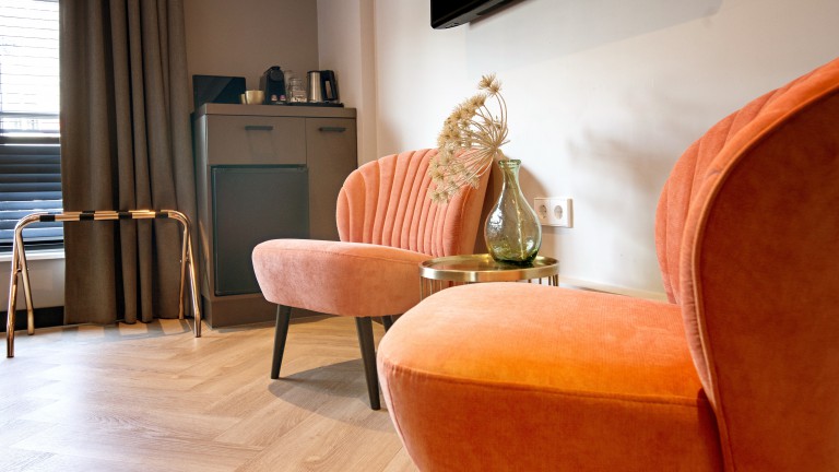 Superior kamer met bad - Harbour suites Monnickendam