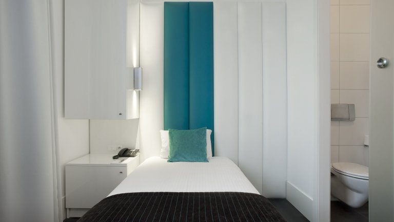 Eenpersoonskamer - Hotel ECU Genk