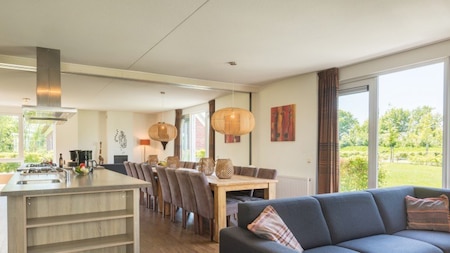 Wohnzimmer - Villapark de Weerribben