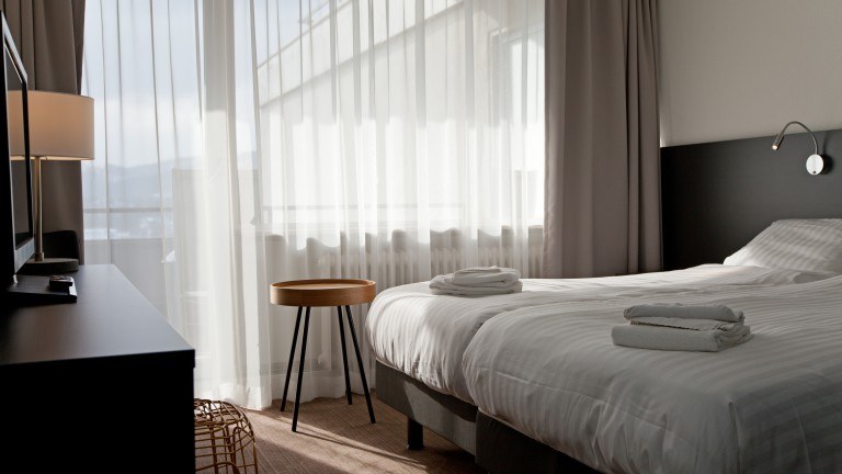 Comfort kamer bergzijde met balkon - Hotel AM Fang