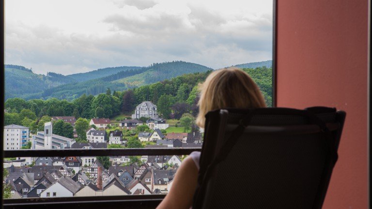 Comfort kamer panoramazicht met balkon - Hotel AM Fang