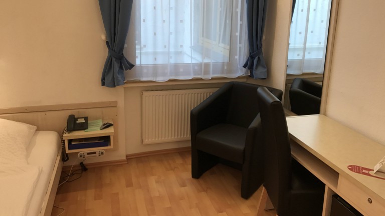 Einzelzimmer – Hotel Rheinlust