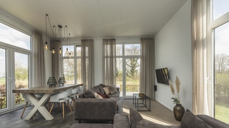 Woonkamer - Vakantiepark Mölke Woonkamer - Vakantiepark Mölke