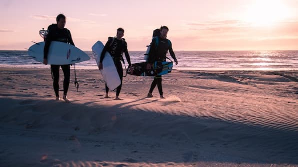 Wassersport Aktivität - Strandhotel Het Hoge Duin