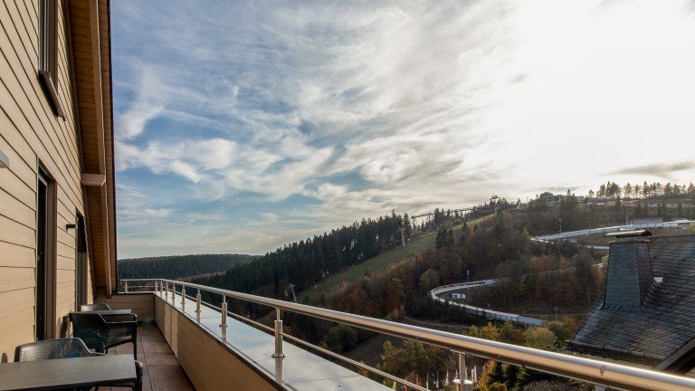 Penthouse - UplandParcs Bergblick