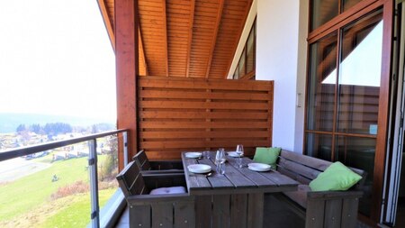 Balkon - UplandParcs Residence Astenberg