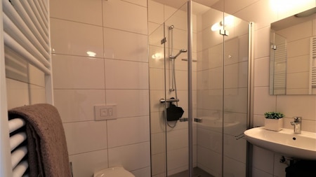 Badkamer - UplandParcs Residence Astenberg