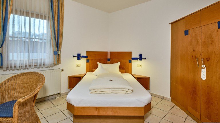 Eenpersoonskamer - Apartment en Landhotel Zum Storchennest