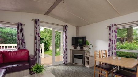 Woonkamer - Vakantiepark Mölke Woonkamer - Vakantiepark Mölke