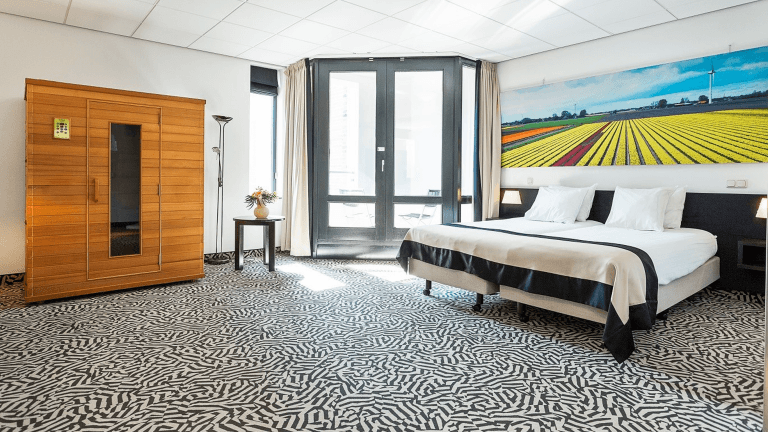Deluxe kamer met sauna - Hotel de Schout