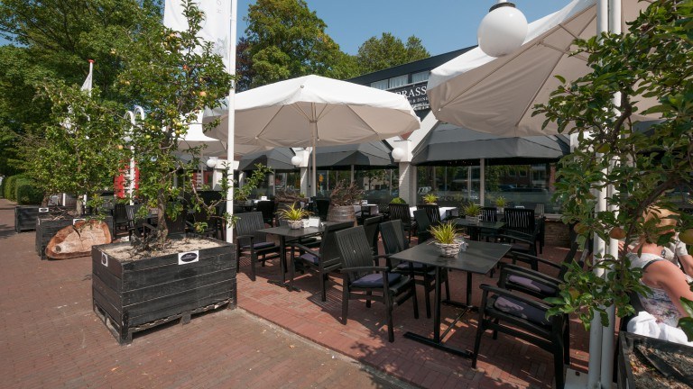 Terras - Hotel Restaurant de Rustende Jager