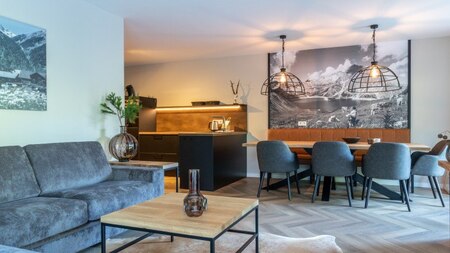 Wohnzimmer - UplandParcs Montafon
