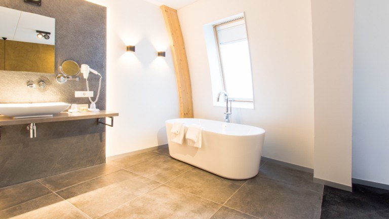 Badkamer - Hotel de Roode Schuur