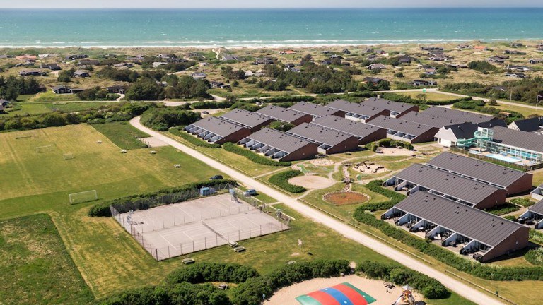 Luchtfoto - Landal Grønhøj Strand