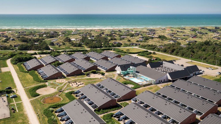 Luchtfoto - Landal Grønhøj Strand