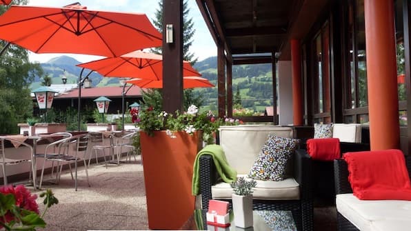 Panoramaterrasse - Ferienhaus am Brixenbach