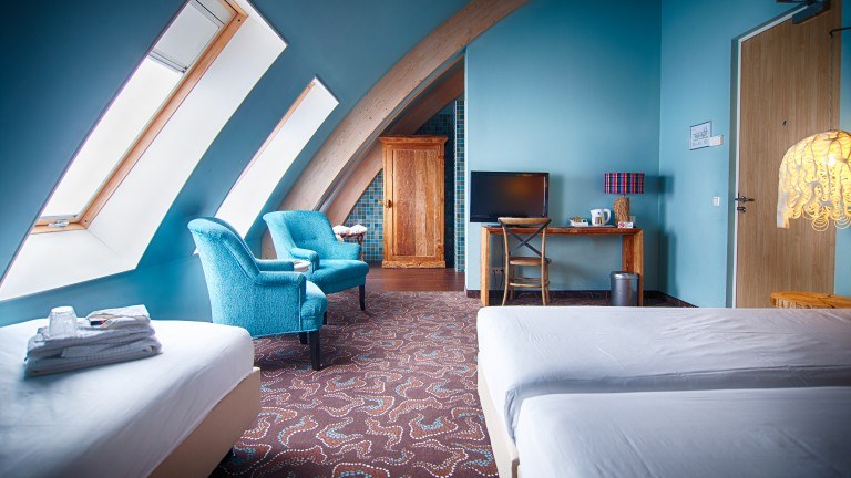 Driepersoonskamer - Hotel De Roode Schuur