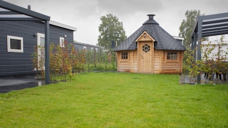 Garten mit Grillhaus - Erholungs park der Boshoek