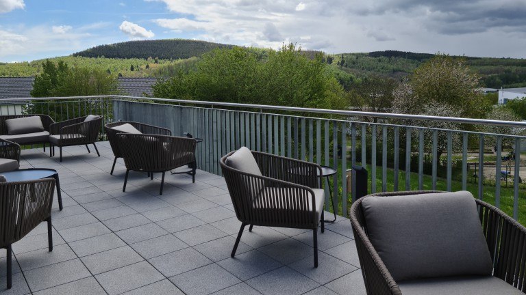 Terras - Hotel Fünf10