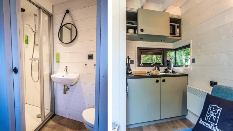 Sterrenkubus space vrijstaand huisje - Erfgoed Bossem