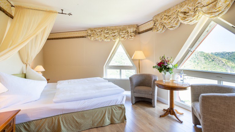 Comfort kamer - Hotel Schloss Rheinfels