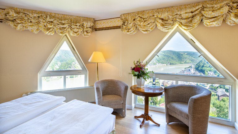 Comfort kamer - Hotel Schloss Rheinfels