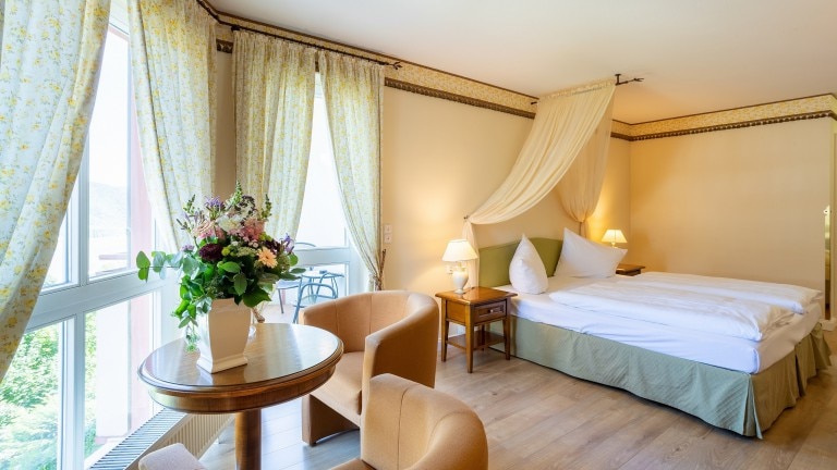 Deluxe kamer - Hotel Schloss Rheinfels