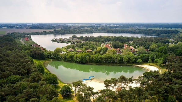 Luchtfoto - Villatent Parc de Witte Vennen