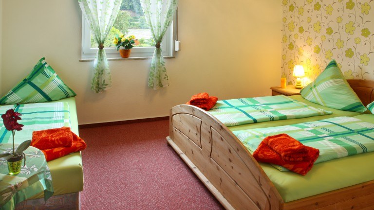 Driepersoonskamer - Hotel im Rheintal