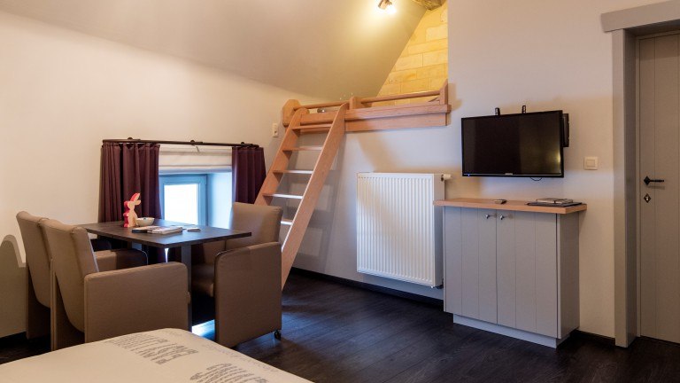 Dreibettzimmer - Bed and Breakfast De Oude Winning