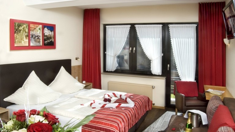 Standaardkamer met balkon - Hotel Restaurant Hauer