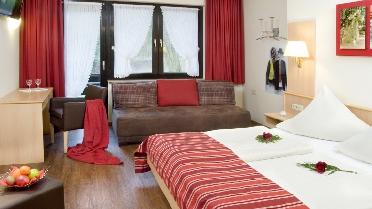 Standaardkamer met balkon - Hotel Restaurant Hauer