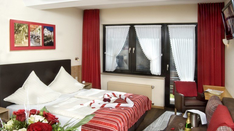 Standaardkamer met balkon - Hotel Restaurant Hauer