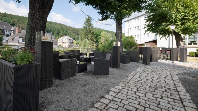 Terras -Hotel Neustädter Hof