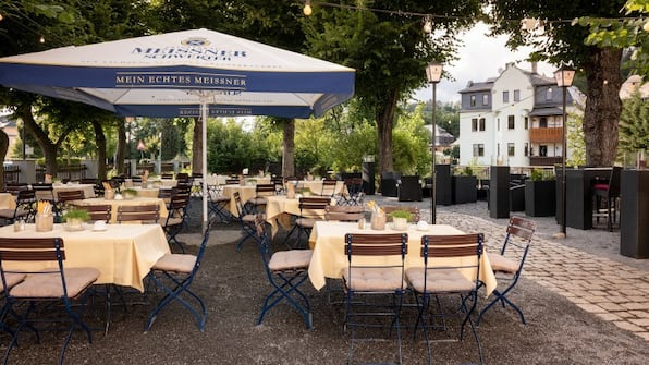 Terrasse -Hotel Neustädter Hof Terrasse -Hotel Neustädter Hof