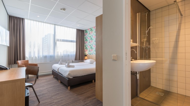 Doppelzimmer mit zwei Einzelbetten – Best Western Amsterdam