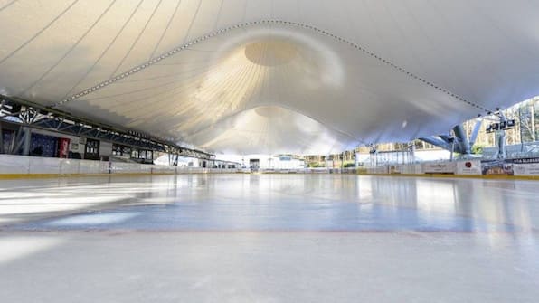 Ice park beaufort - Vodatent Camping Drei Spratzen