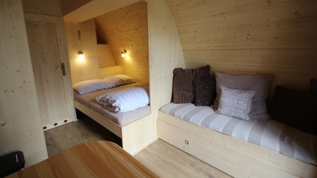 Schlafzimmer - Camping de Grienduil