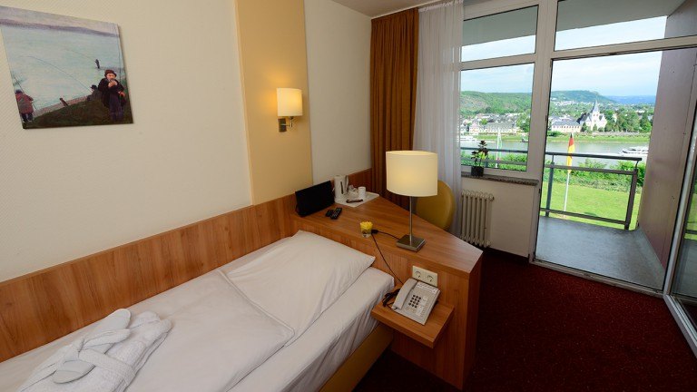 Eenpersoonskamer - Standaardkamer - Ringhotel Haus Oberwinter