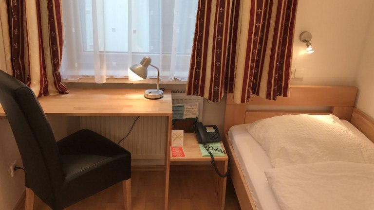 Eenpersoonskamer - Hotel Rheinlust