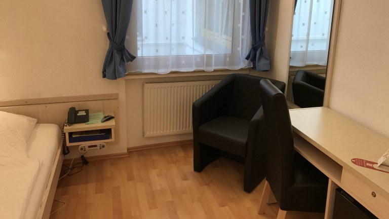 Eenpersoonskamer - Hotel Rheinlust