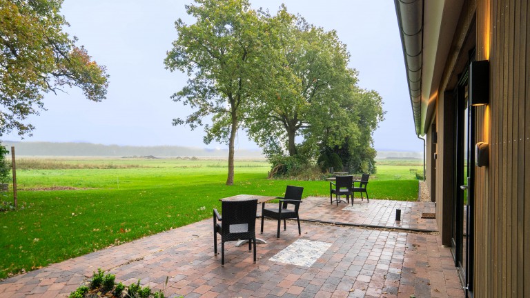 Terras - Bed en Wijn de Kasteelhoeve