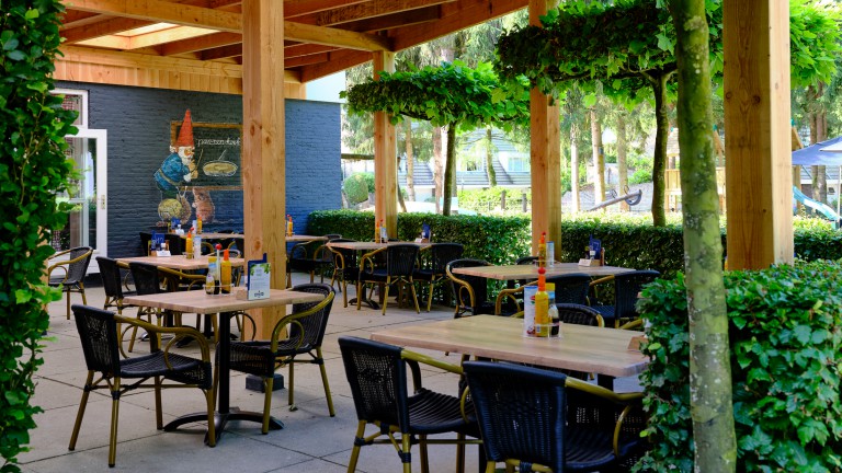 Terrasse - Vakantiepark de Bosrand