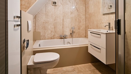 Badezimmer - Vakantiepark de Bosrand
