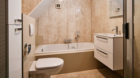 Badkamer - Vakantiepark de Bosrand